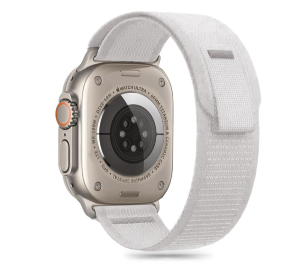 TECH-PROTECT Nylon Stripe do Apple Watch 44/45/46/49 mm Crayon Grey 5906302370849 - 1296617 - zdjęcie 2
